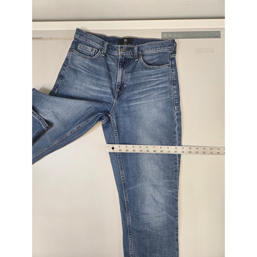 Banana Republic The Straight J Medium Wash Straight Leg Jeans Size 28 884515-00 - Picture 9 of 12
